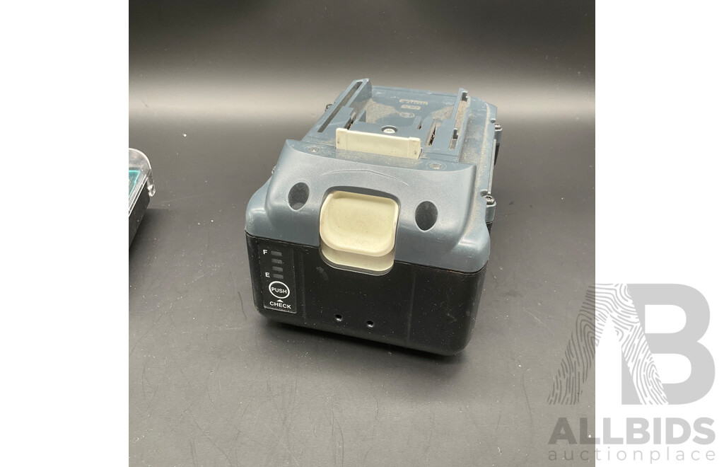 MAKITA 36V 2.2Ah Battery and Assorted Tool Accessories - Lot of 7