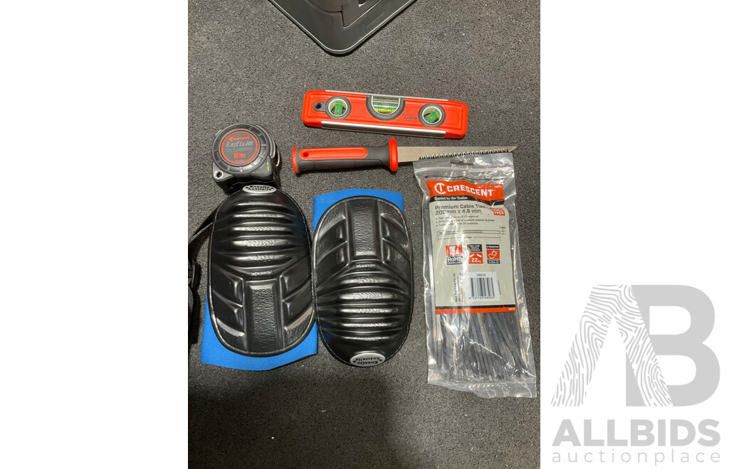 CRESCENT Electrician Apprentice Bag with Assorted Tools and Storage Box