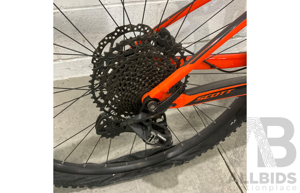 Scott Spark Mountain Bike with BAFANG Mid-drive Motor Accessory