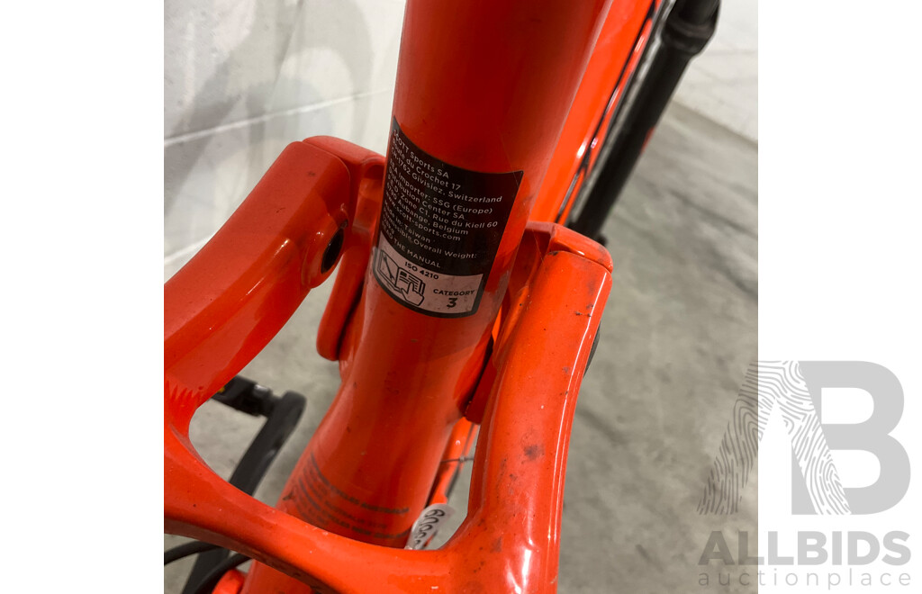 Scott Spark Mountain Bike with BAFANG Mid-drive Motor Accessory