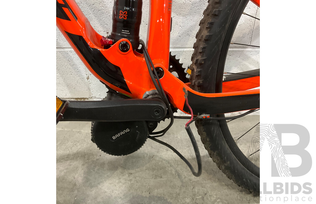 Scott Spark Mountain Bike with BAFANG Mid-drive Motor Accessory