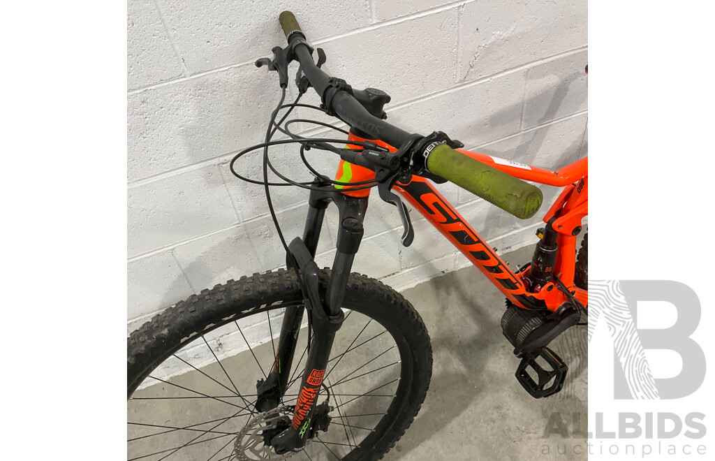 Scott Spark Mountain Bike with BAFANG Mid-drive Motor Accessory