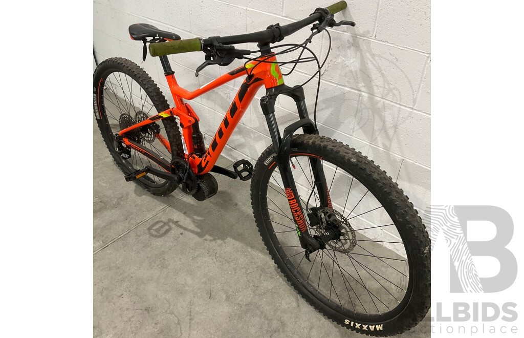 Scott Spark Mountain Bike with BAFANG Mid-drive Motor Accessory