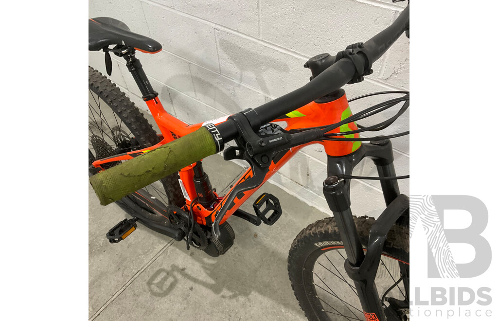 Scott Spark Mountain Bike with BAFANG Mid-drive Motor Accessory