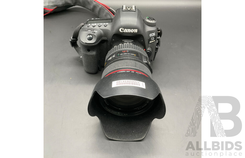 CANON EOS 5D Mark IV with CANON EF 20-105mm Lens
