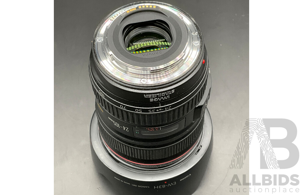 CANON EOS 5D Mark IV with CANON EF 20-105mm Lens