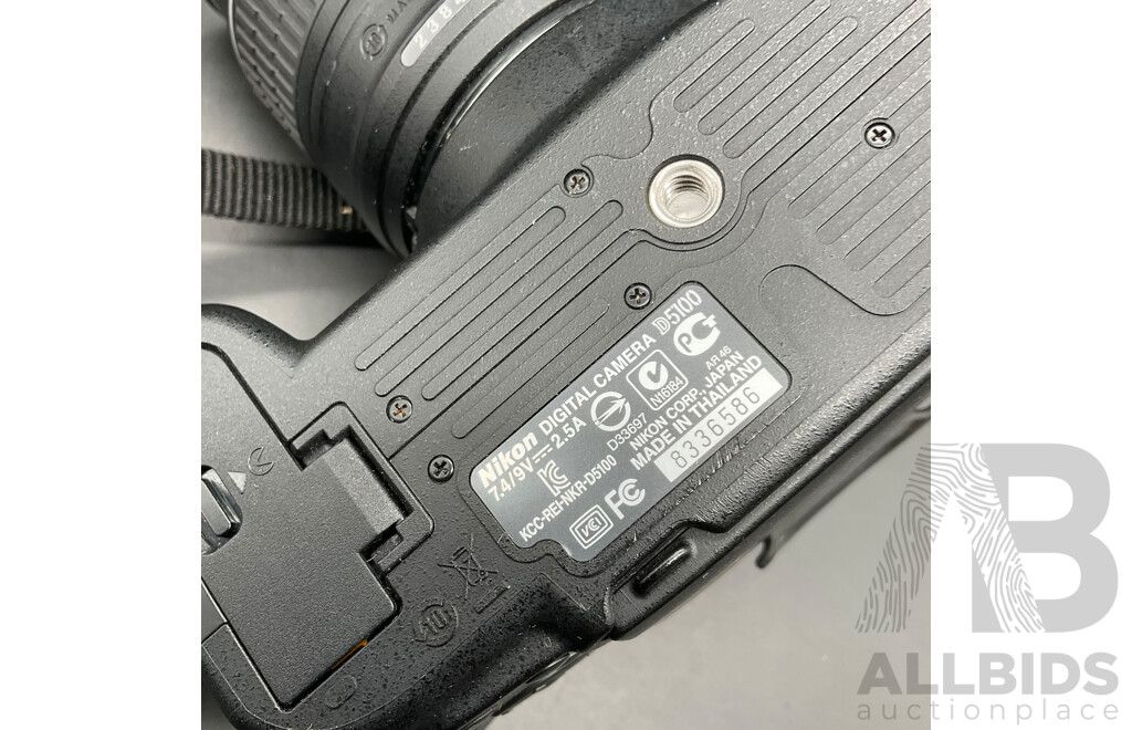 NIKON D5100 Digital SLR Camera with NIKON AF-S DX 18-55mm Lens and NIKON AF 28-105mm Macro Lens