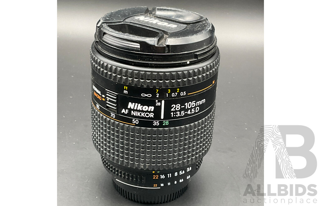NIKON D5100 Digital SLR Camera with NIKON AF-S DX 18-55mm Lens and NIKON AF 28-105mm Macro Lens