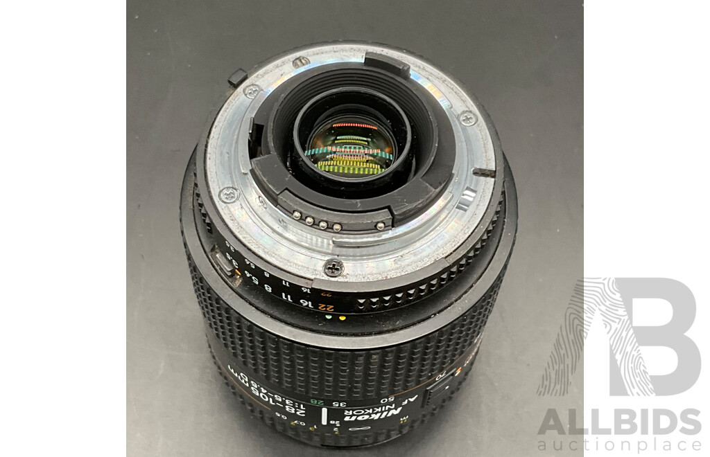 NIKON D5100 Digital SLR Camera with NIKON AF-S DX 18-55mm Lens and NIKON AF 28-105mm Macro Lens