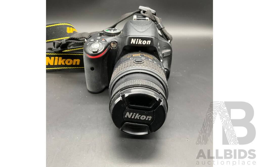 NIKON D5100 Digital SLR Camera with NIKON AF-S DX 18-55mm Lens and NIKON AF 28-105mm Macro Lens
