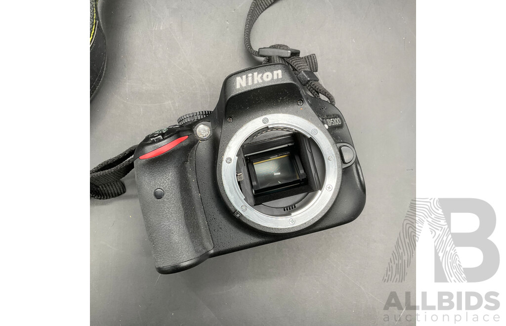 NIKON D5100 Digital SLR Camera with NIKON AF-S DX 18-55mm Lens and NIKON AF 28-105mm Macro Lens