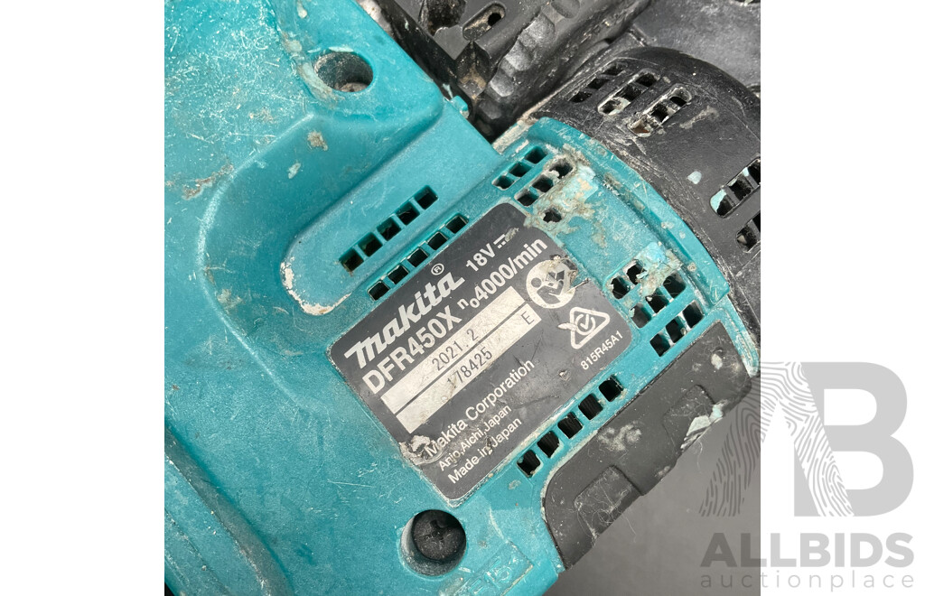 MAKITA 18V Autofeed Screwdriver (DFR450X)