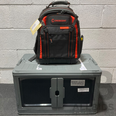 CRESCENT Electrician Apprentice Bag with Assorted Tools and Storage Box