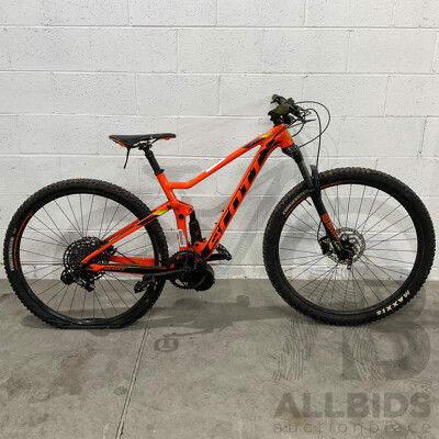 Scott Spark Mountain Bike with BAFANG Mid-drive Motor Accessory