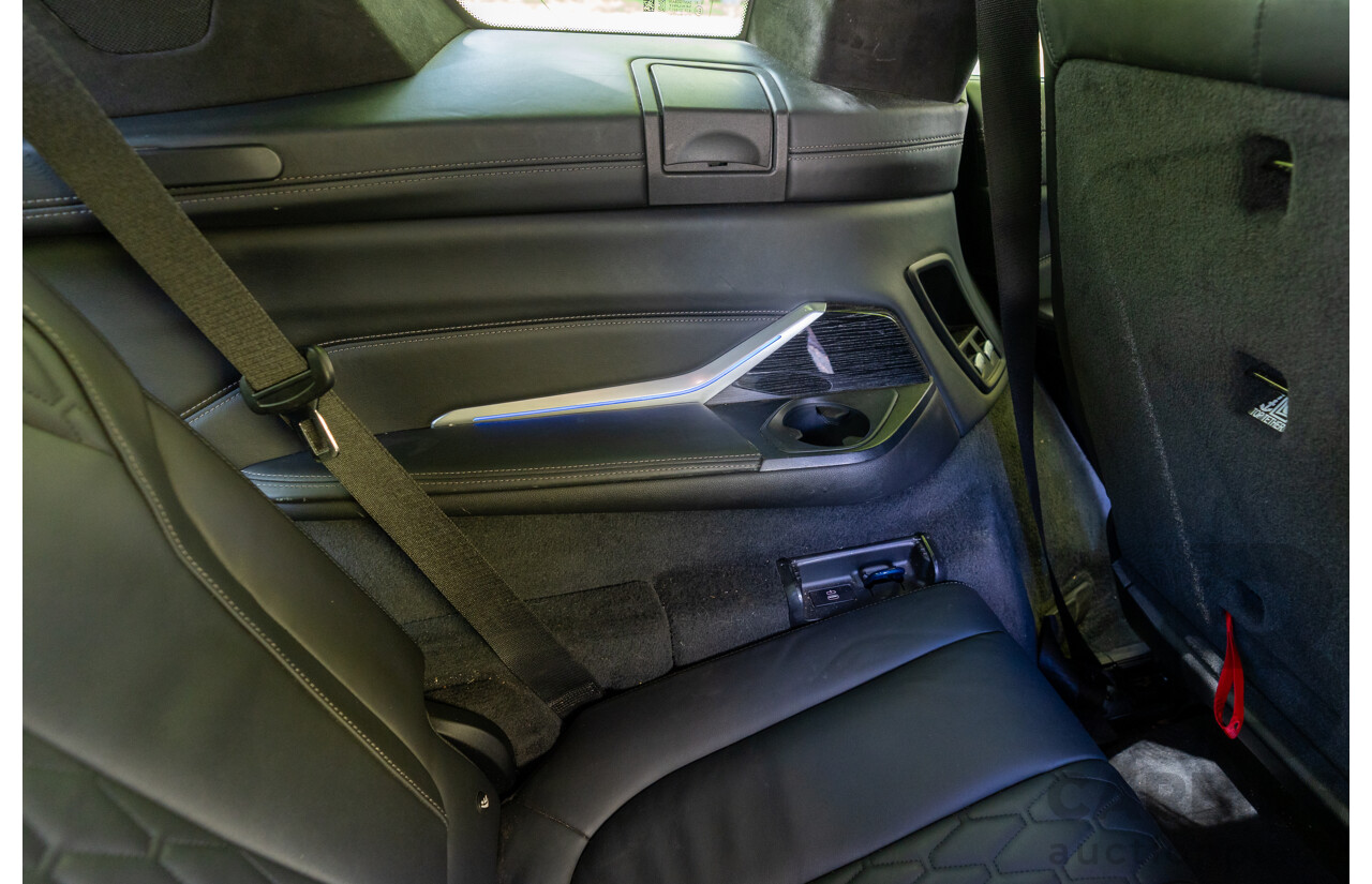 08/2020 BMW X7 M50i (AWD) G07 4d Wagon Phytonic Blue Metallic Twin Turbo V8 4.4L - 7 Seater