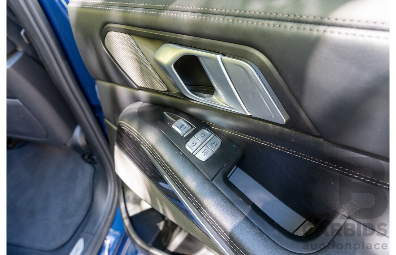 08/2020 BMW X7 M50i (AWD) G07 4d Wagon Phytonic Blue Metallic Twin Turbo V8 4.4L - 7 Seater