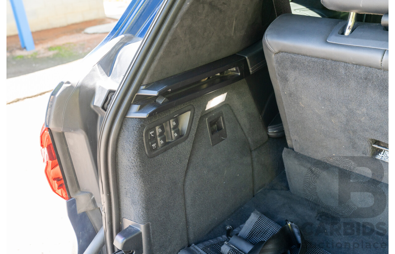 08/2020 BMW X7 M50i (AWD) G07 4d Wagon Phytonic Blue Metallic Twin Turbo V8 4.4L - 7 Seater