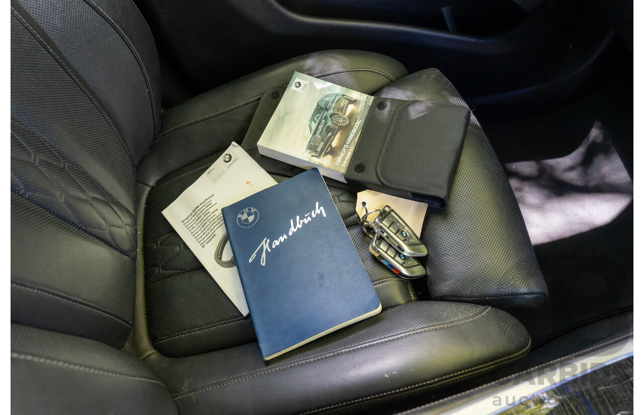 08/2020 BMW X7 M50i (AWD) G07 4d Wagon Phytonic Blue Metallic Twin Turbo V8 4.4L - 7 Seater