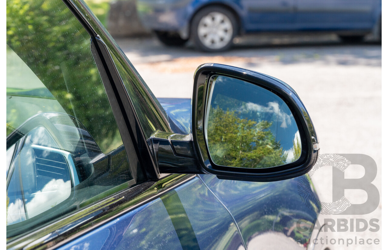 08/2020 BMW X7 M50i (AWD) G07 4d Wagon Phytonic Blue Metallic Twin Turbo V8 4.4L - 7 Seater