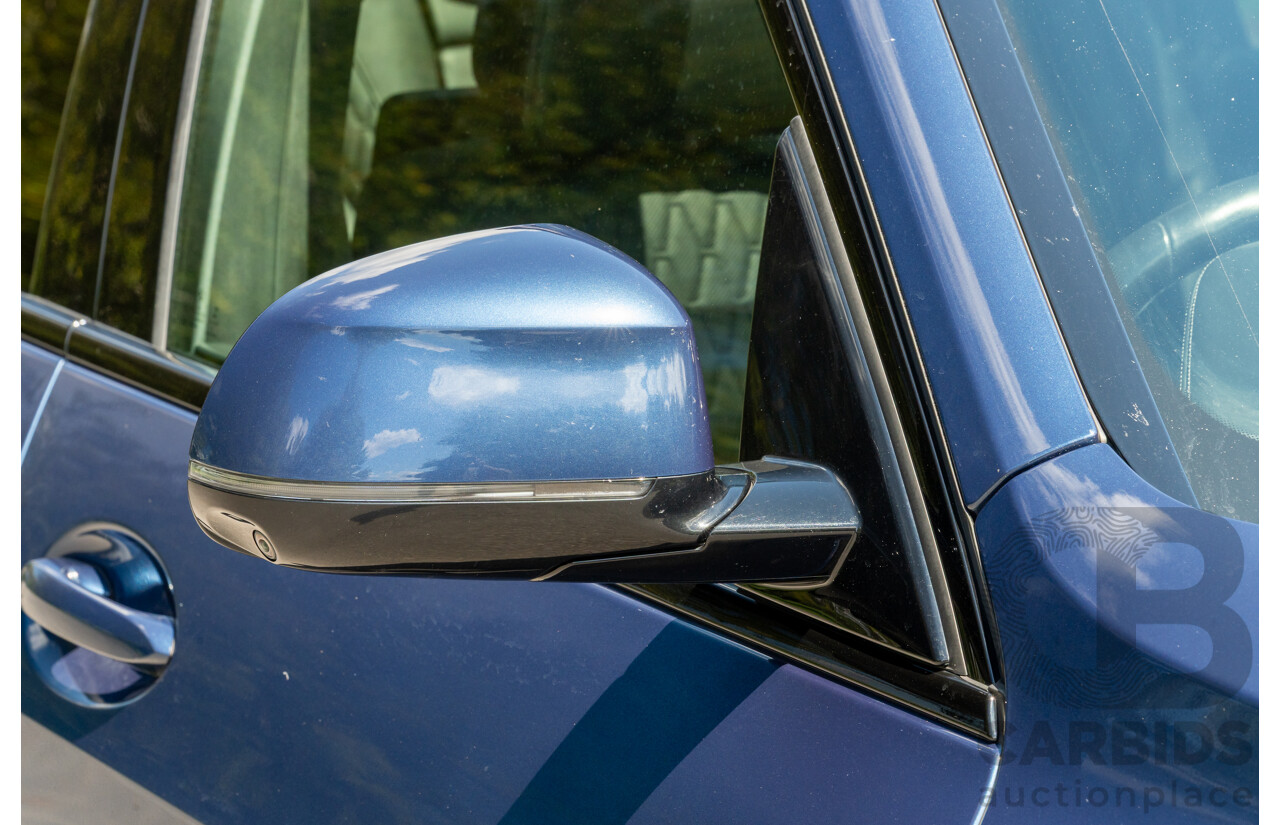 08/2020 BMW X7 M50i (AWD) G07 4d Wagon Phytonic Blue Metallic Twin Turbo V8 4.4L - 7 Seater