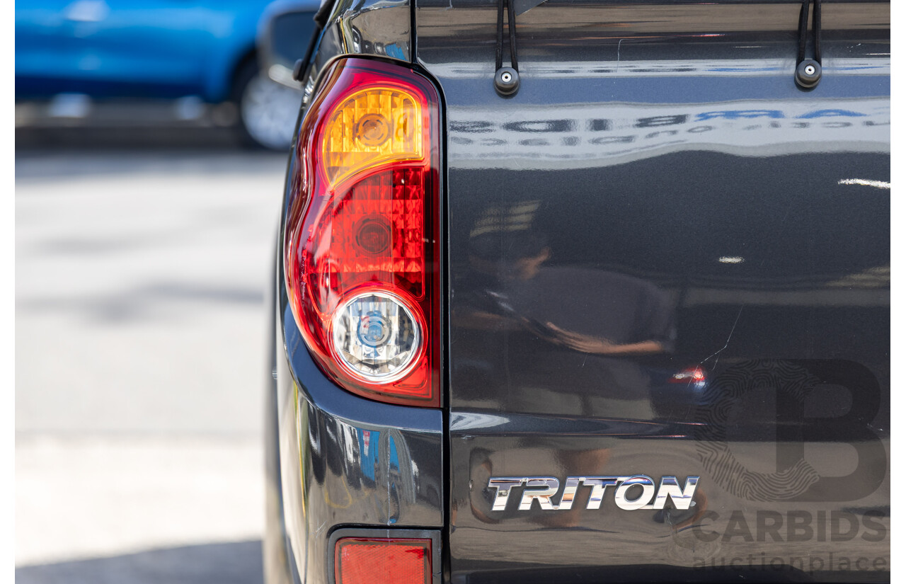 7/2012 Mitsubishi Triton GLX-R (4x4) MN MY12 Double Cab Utility Grey Turbo Diesel 2.5L