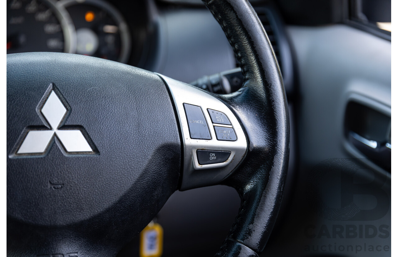 7/2012 Mitsubishi Triton GLX-R (4x4) MN MY12 Double Cab Utility Grey Turbo Diesel 2.5L