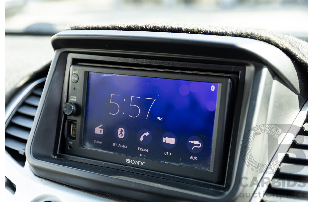 7/2012 Mitsubishi Triton GLX-R (4x4) MN MY12 Double Cab Utility Grey Turbo Diesel 2.5L