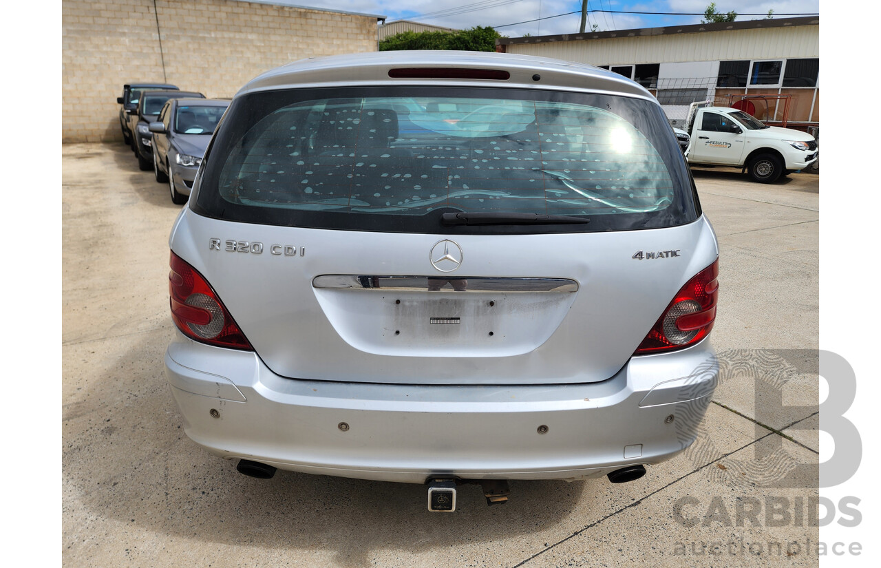 4/2007 Mercedes-Benz R 320 CDI L (awd) 251 4d Wagon Silver 3.0L