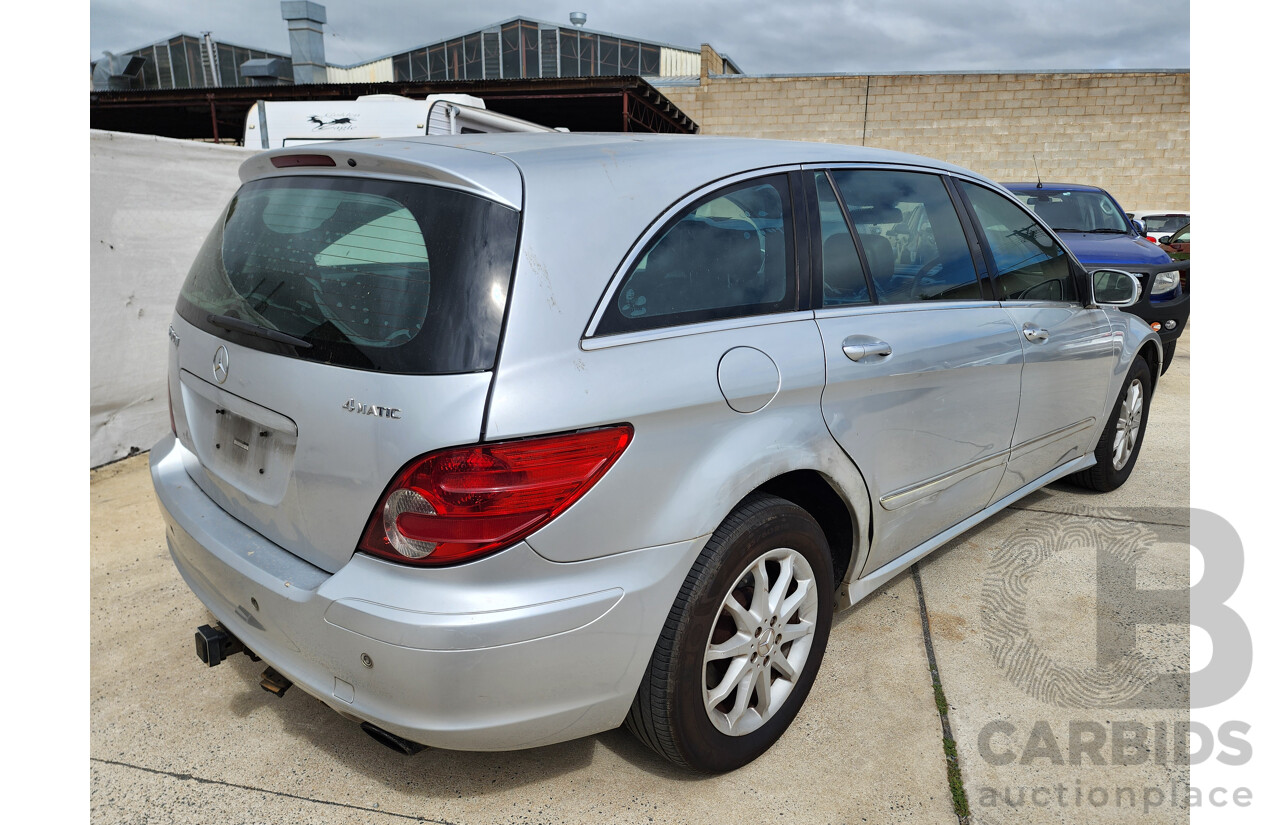 4/2007 Mercedes-Benz R 320 CDI L (awd) 251 4d Wagon Silver 3.0L