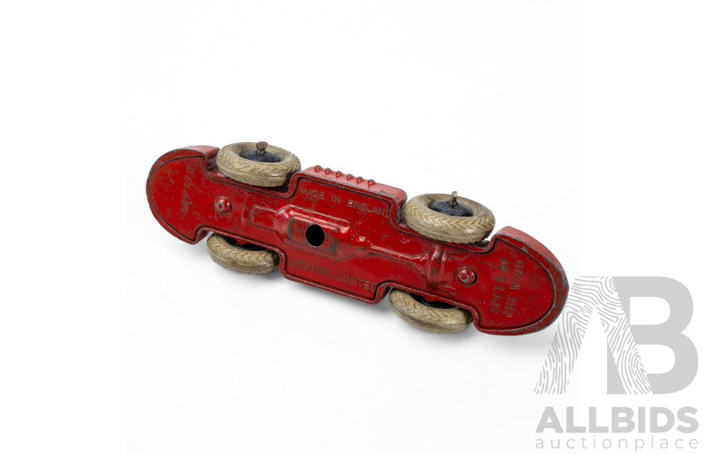 Two Vintage Dinky Toys Diecast Land Speed Vehicles Including Speed of the Wind and Auto Union - 1:43 Scale