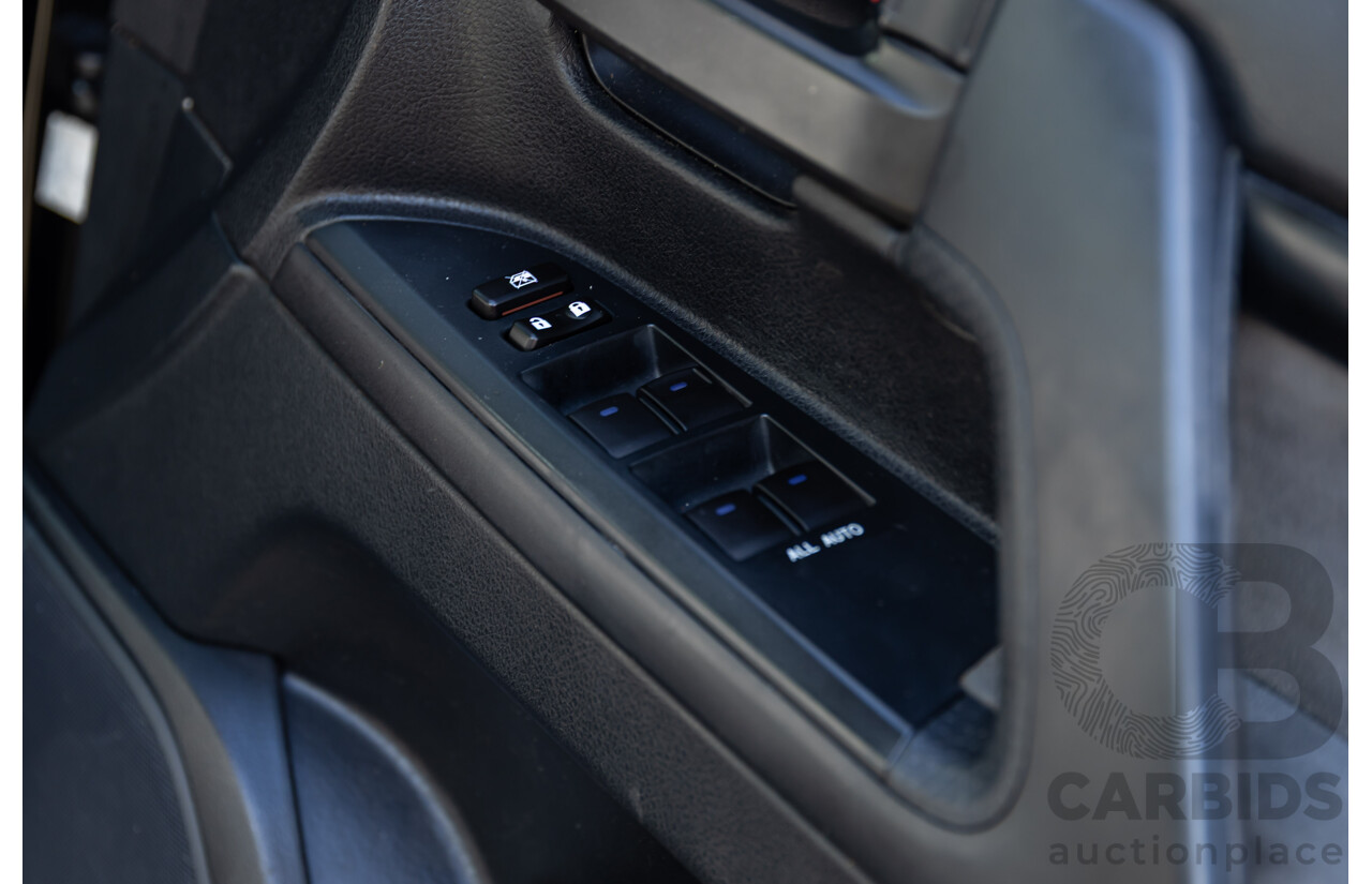 2/2008 Toyota Landcruiser GXL (4x4) VDJ200R 4d Wagon Ebony Black Turbo Diesel V8 4.5L