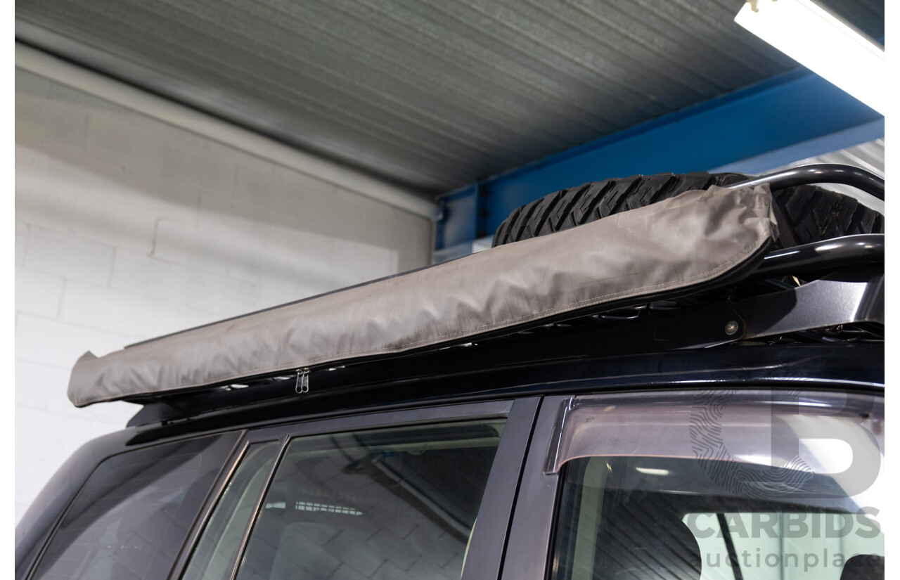 2/2008 Toyota Landcruiser GXL (4x4) VDJ200R 4d Wagon Ebony Black Turbo Diesel V8 4.5L