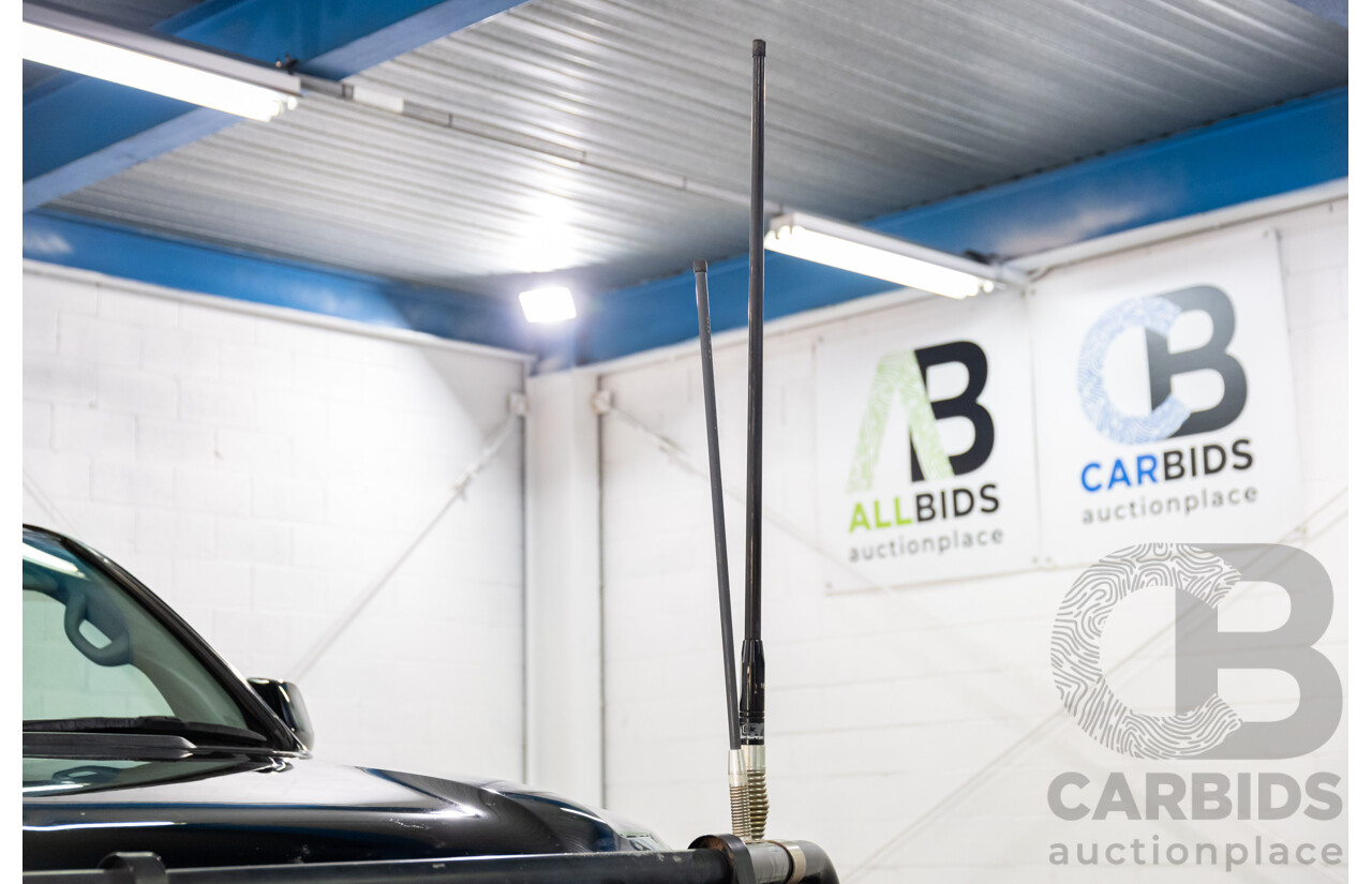 2/2008 Toyota Landcruiser GXL (4x4) VDJ200R 4d Wagon Ebony Black Turbo Diesel V8 4.5L