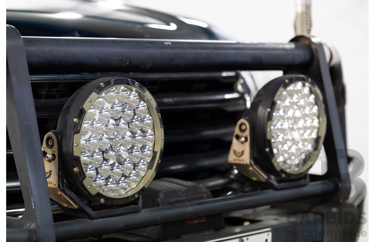 2/2008 Toyota Landcruiser GXL (4x4) VDJ200R 4d Wagon Ebony Black Turbo Diesel V8 4.5L