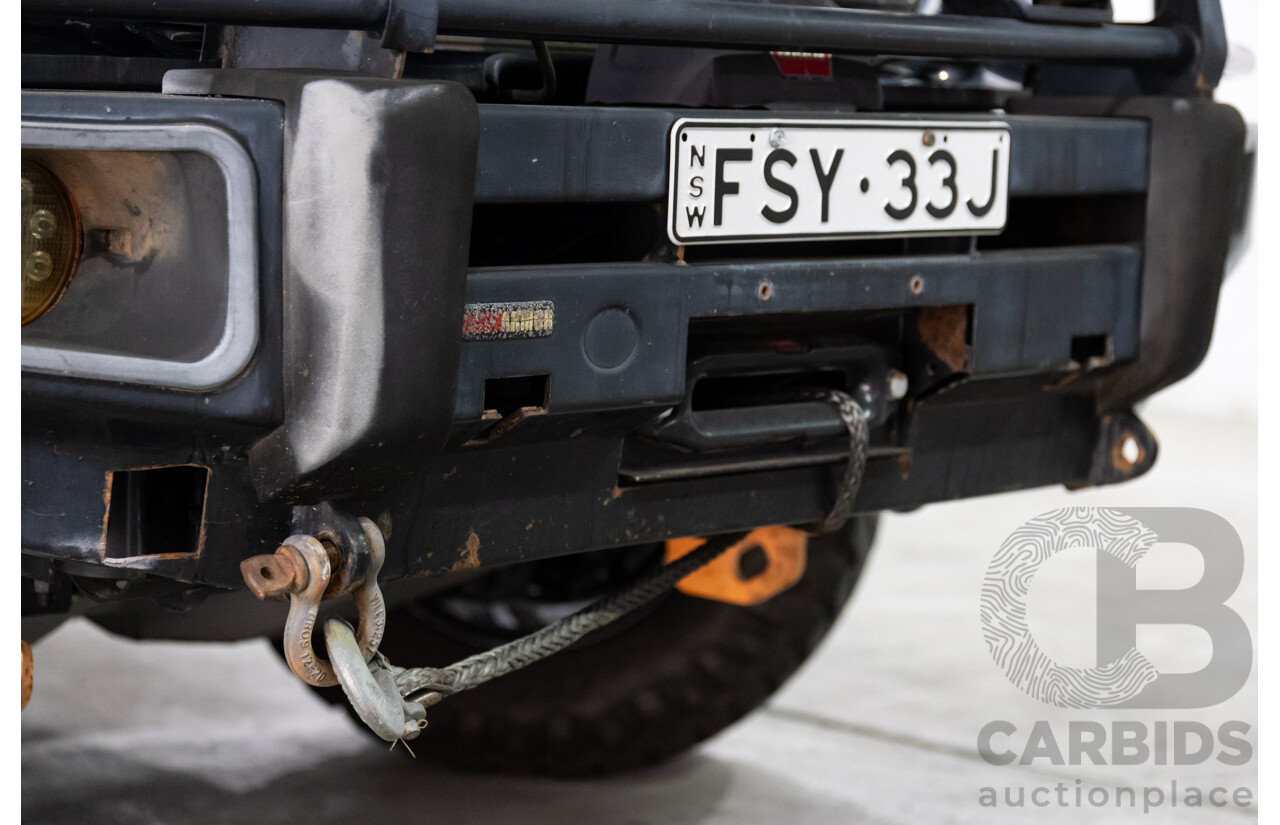 2/2008 Toyota Landcruiser GXL (4x4) VDJ200R 4d Wagon Ebony Black Turbo Diesel V8 4.5L