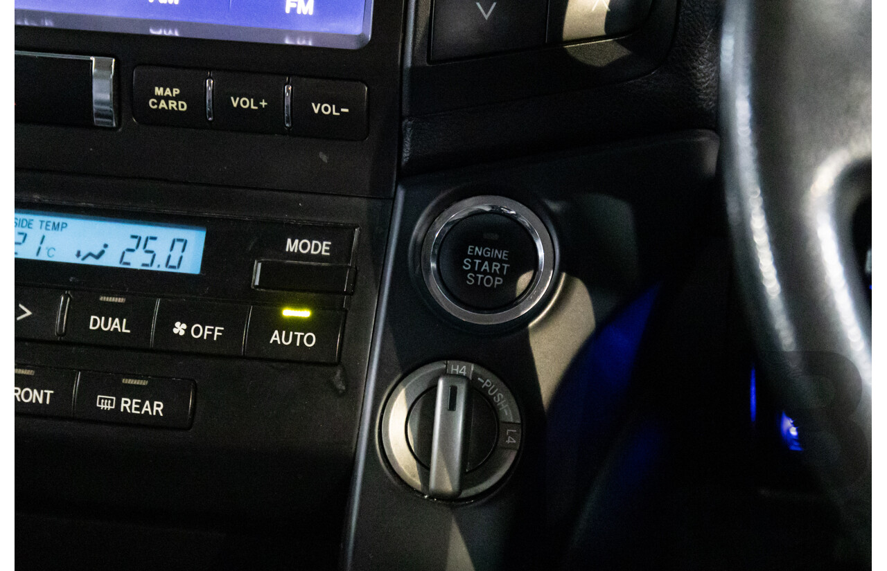 2/2008 Toyota Landcruiser GXL (4x4) VDJ200R 4d Wagon Ebony Black Turbo Diesel V8 4.5L