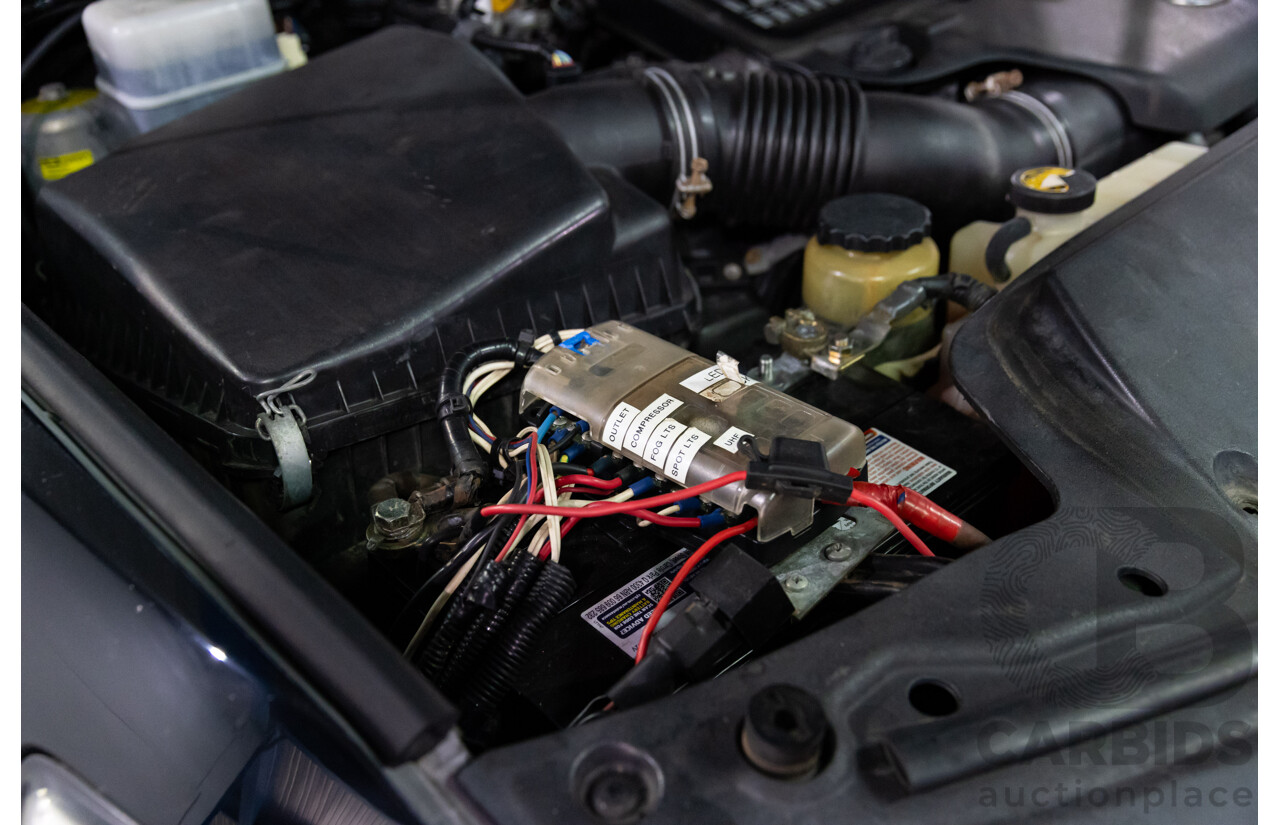 2/2008 Toyota Landcruiser GXL (4x4) VDJ200R 4d Wagon Ebony Black Turbo Diesel V8 4.5L