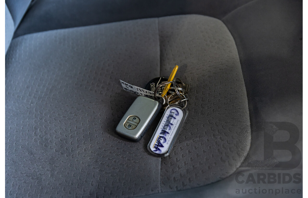 2/2008 Toyota Landcruiser GXL (4x4) VDJ200R 4d Wagon Ebony Black Turbo Diesel V8 4.5L