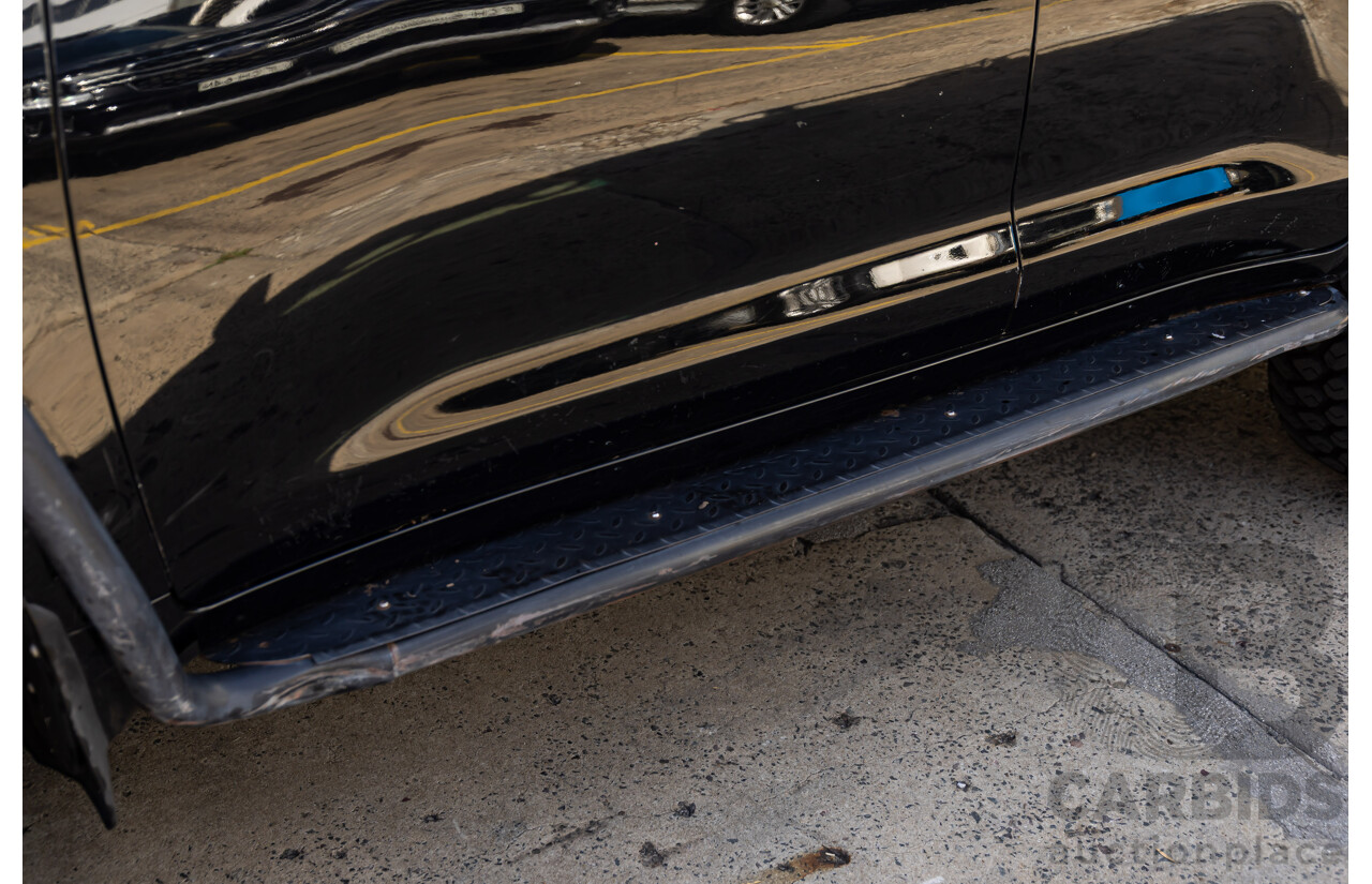 2/2008 Toyota Landcruiser GXL (4x4) VDJ200R 4d Wagon Ebony Black Turbo Diesel V8 4.5L