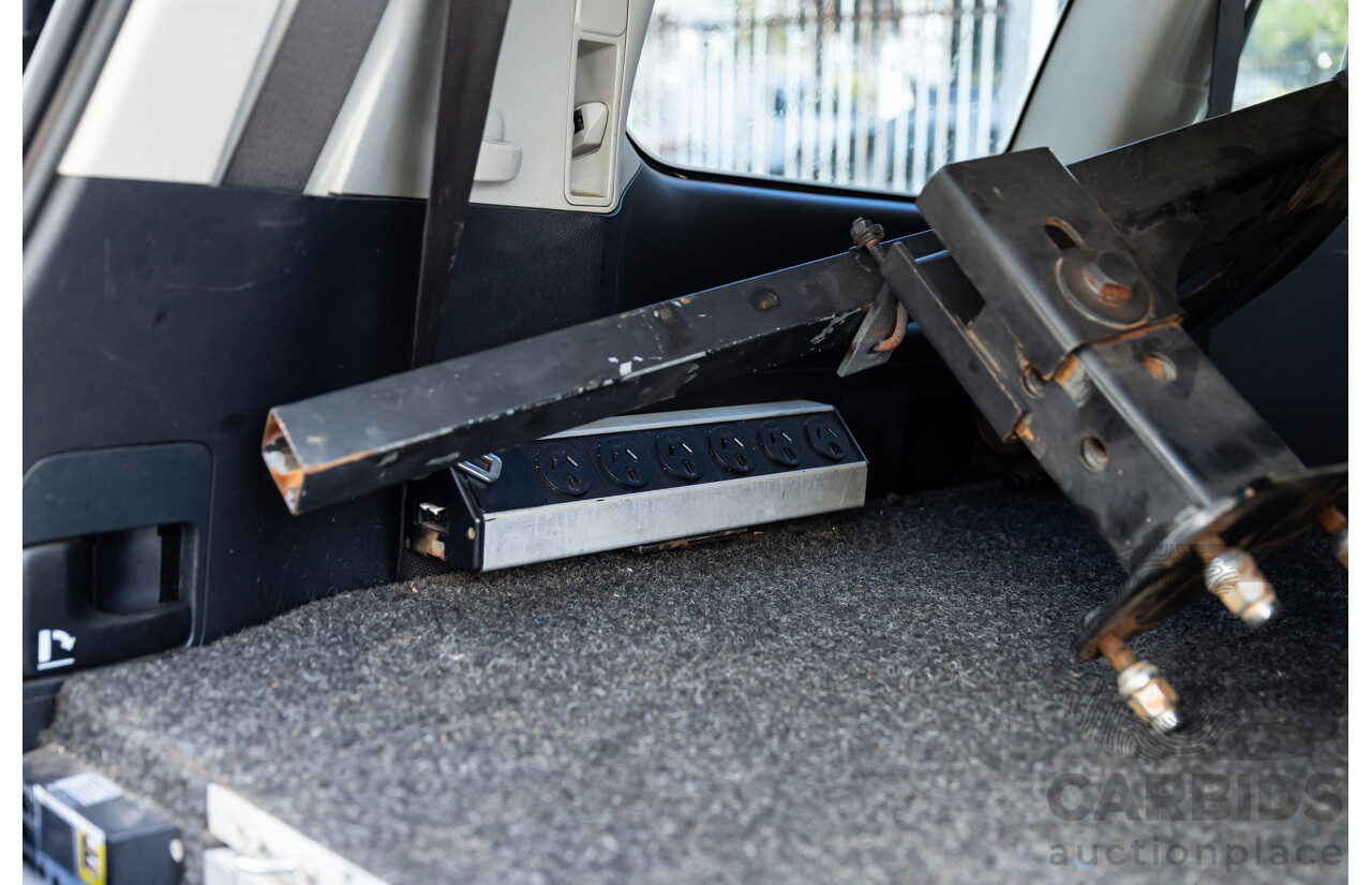 2/2008 Toyota Landcruiser GXL (4x4) VDJ200R 4d Wagon Ebony Black Turbo Diesel V8 4.5L