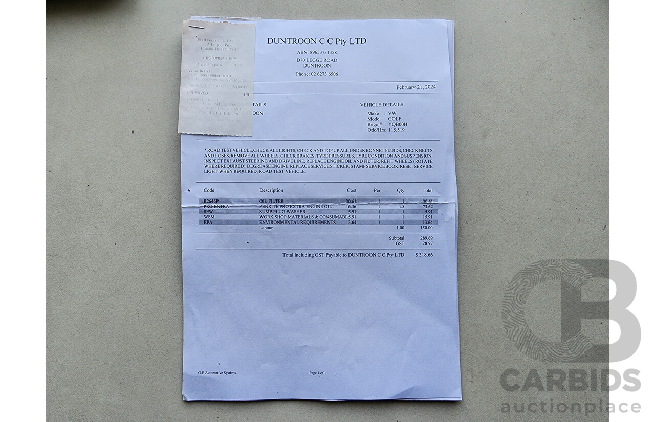 8/2010 Volkswagen Golf 118 TSI Comfortline 1K MY10 5d Hatchback White 1.4L