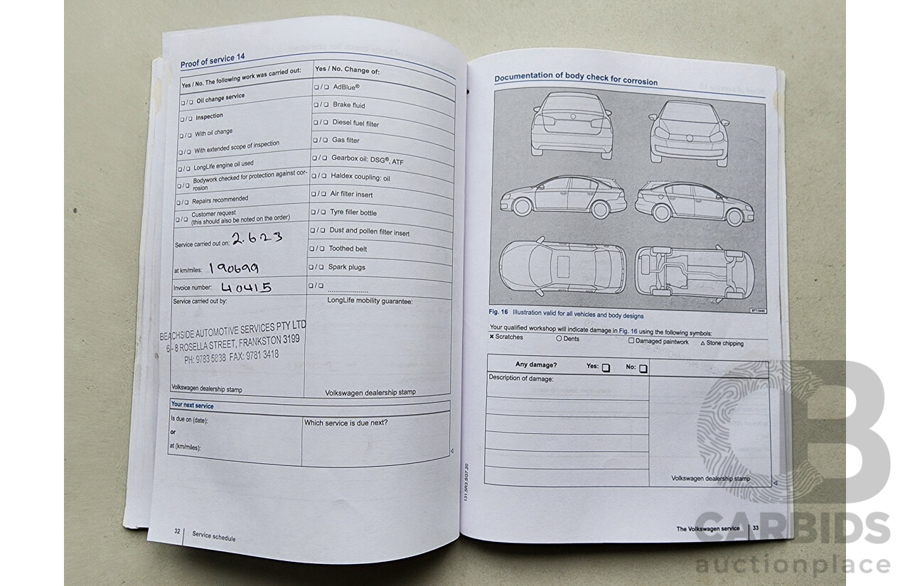 9/2013 Volkswagen Golf 110 TDI Highline AU 5d Hatchback Red 2.0L