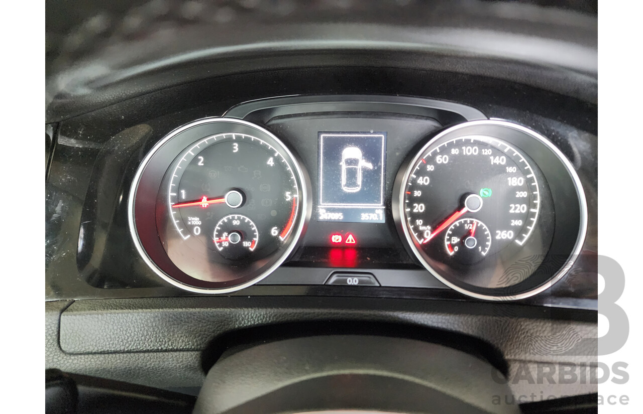 9/2013 Volkswagen Golf 110 TDI Highline AU 5d Hatchback Red 2.0L