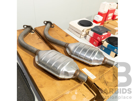 Pair of NOS Genuine Holden Catalytic Converters
