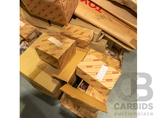 Pallet Lot of NOS Genuine Toyota Parts