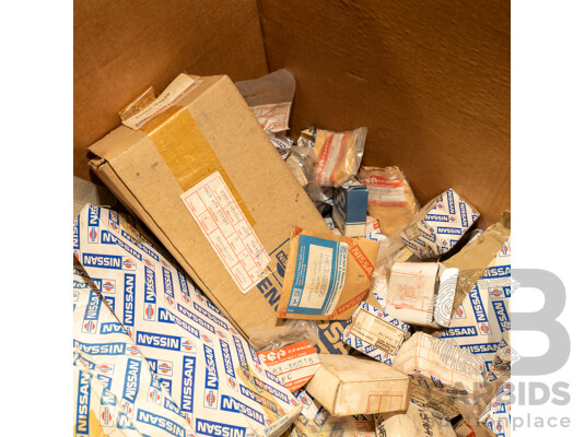 Collection of NOS Genuine Nissan Spare Parts