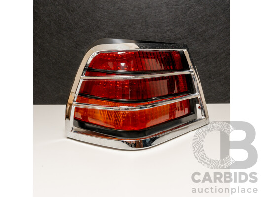 Vintage NOS Genuine Holden HJ/HX/HJ Left Hand Side Tail Light with Lens and Chrome Bezel