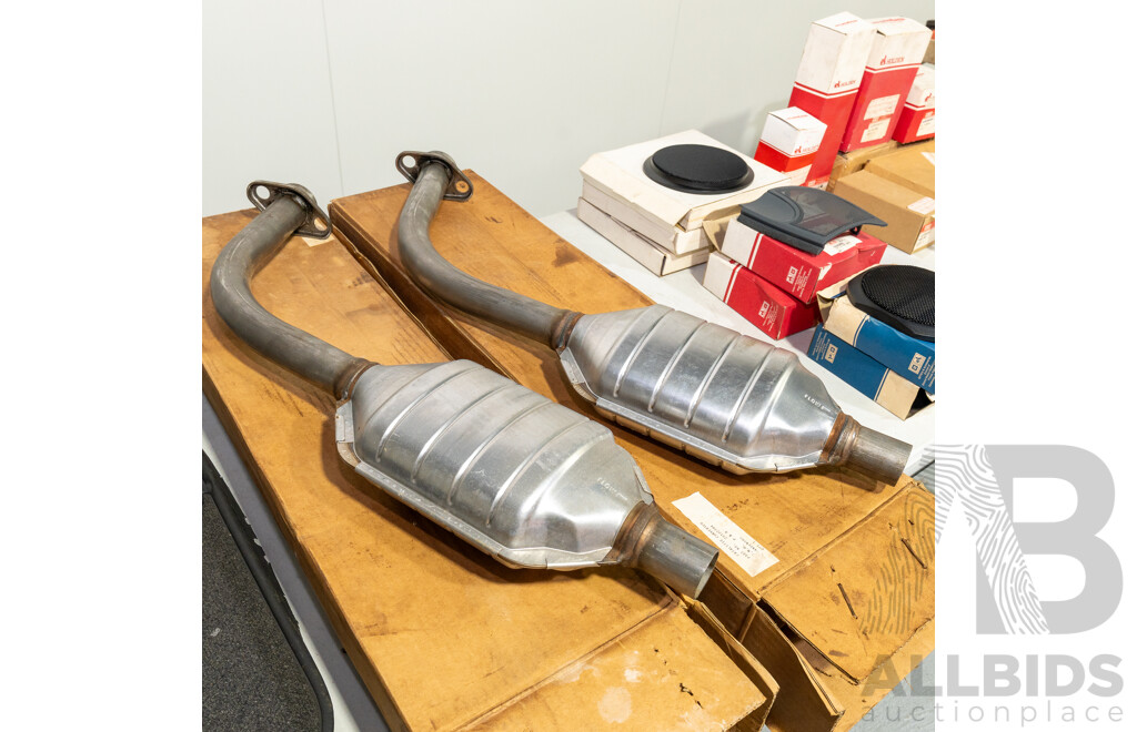 Pair of NOS Genuine Holden Catalytic Converters