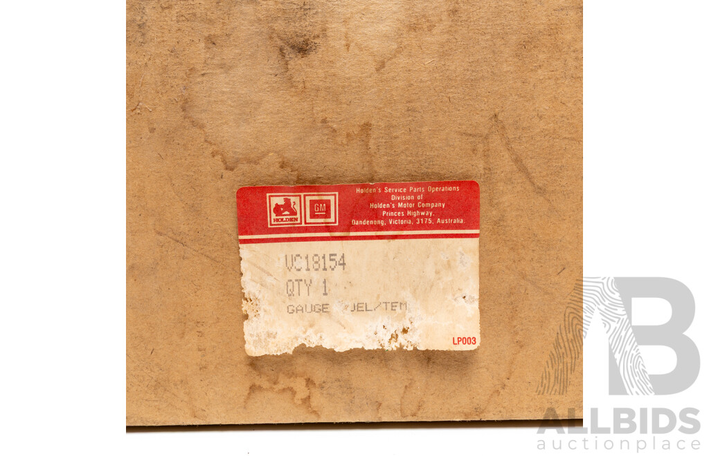 Collection of Five Genuine Holden NOS Interior Parts