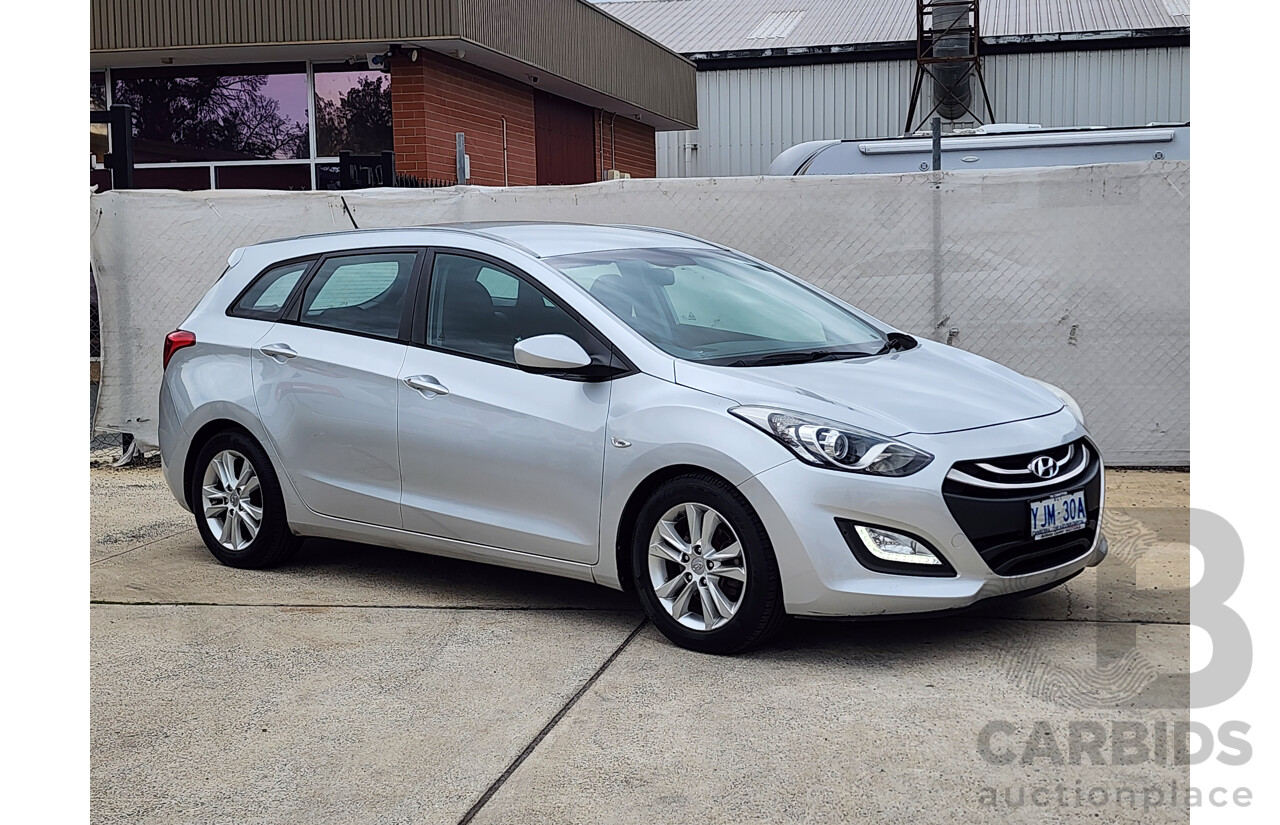 4/2013 Hyundai i30 Active 1.6 CRDi GD 5d Hatchback Silver 1.6L